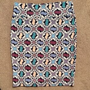 Lularoe Women's 2x Disney's Minnie Mouse Pencil Skirt